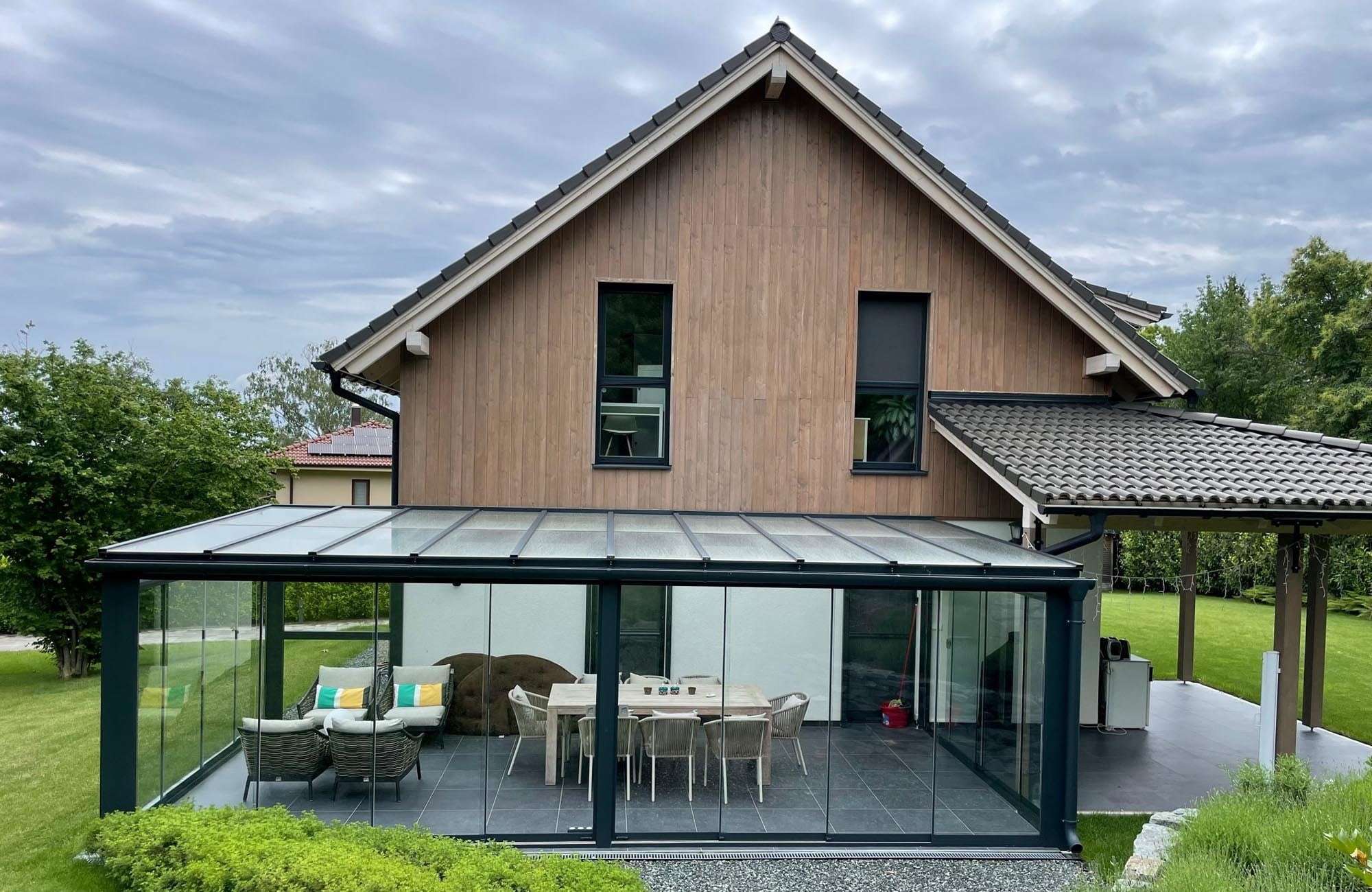 ADA Wintergarten Terrassenüberdachung Alu Bild
