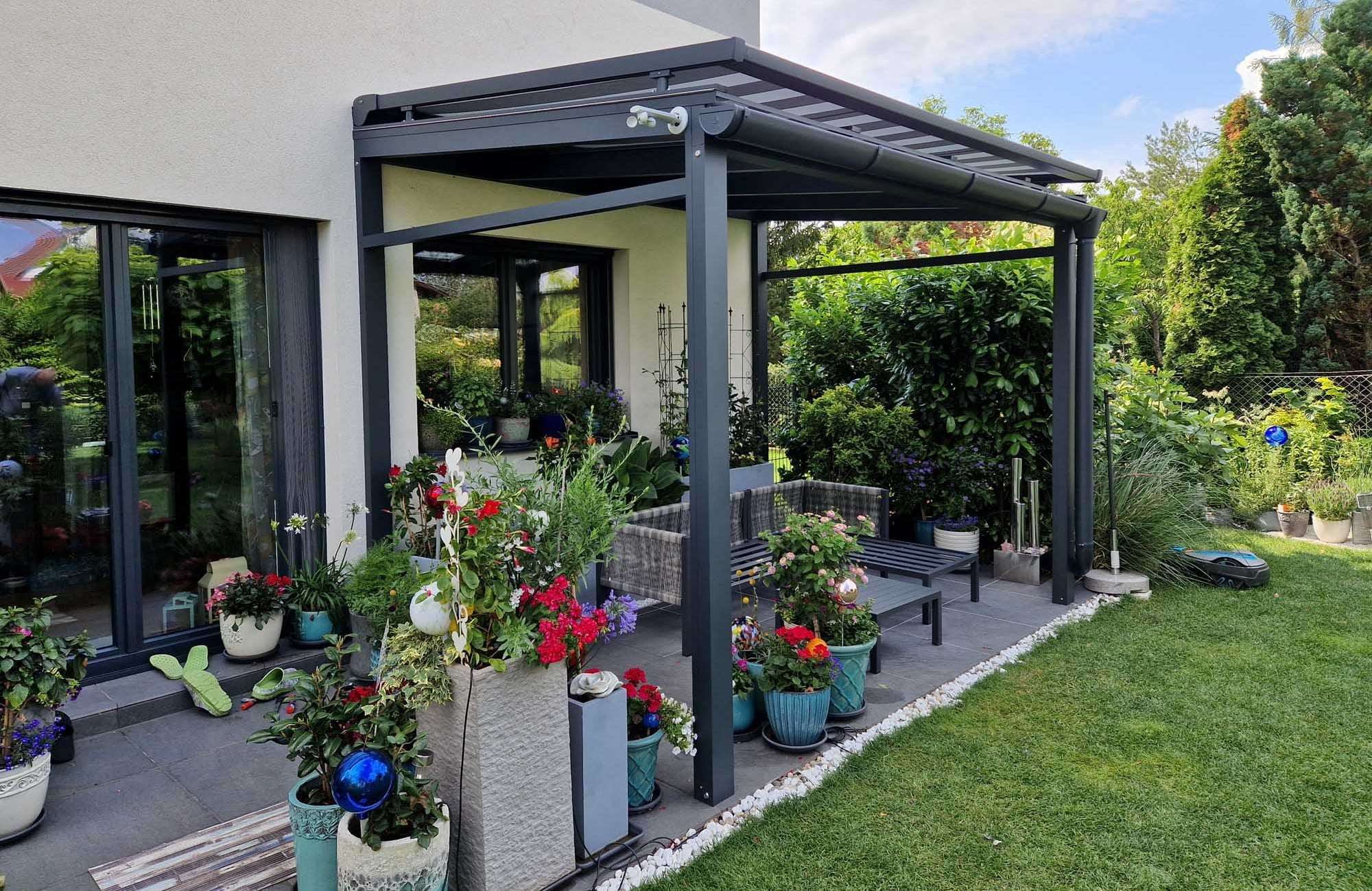 ADA Wintergarten Terrassenüberdachung Alu Bild